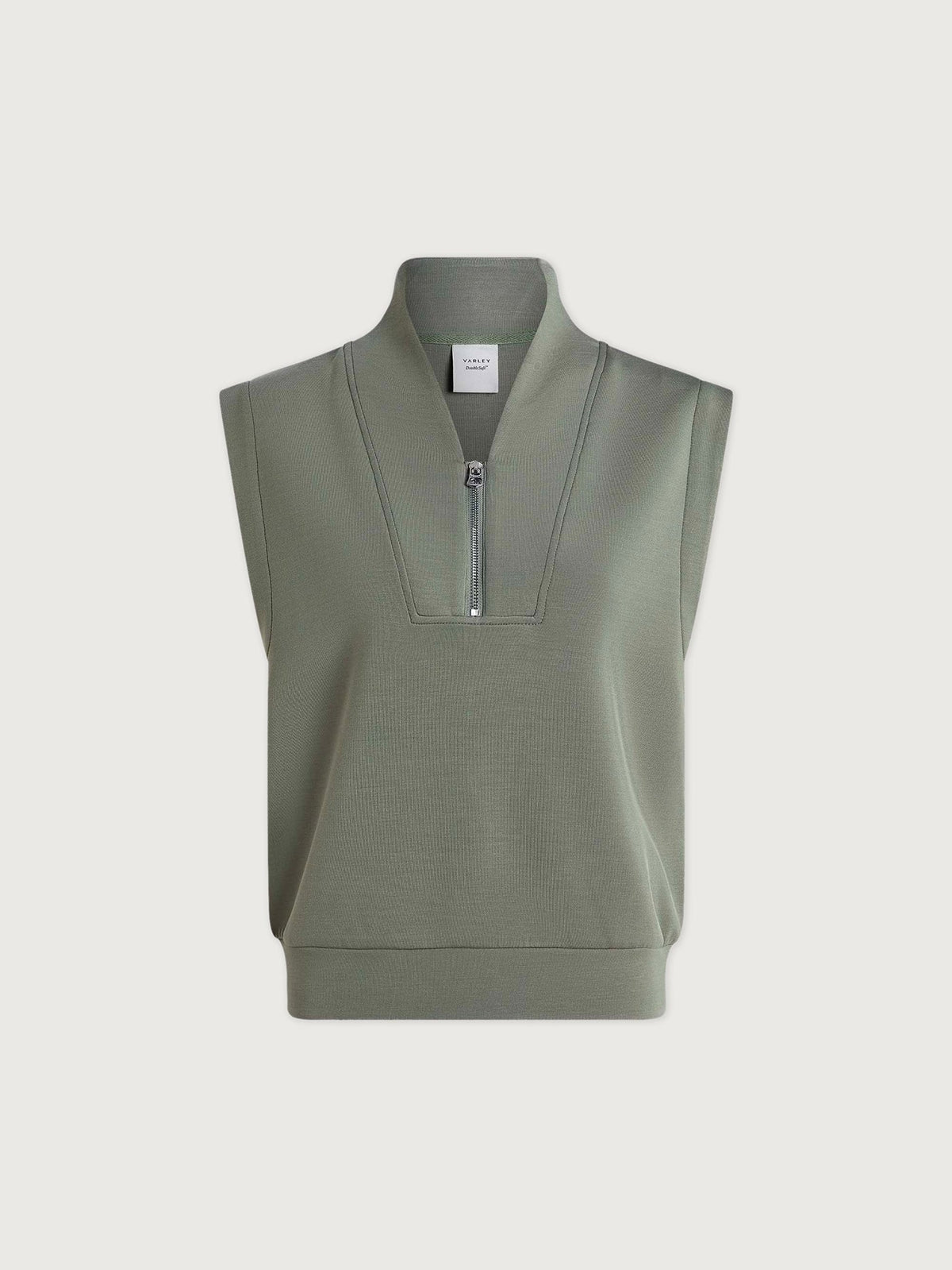 Loretta Half-Zip Sleeveless Sweat | VARLEY US | Varley Quality