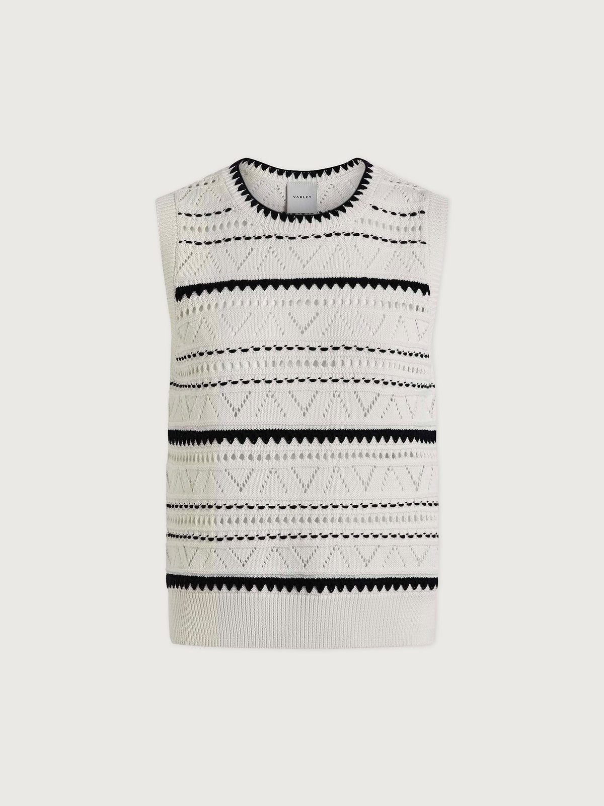 Athena Pointelle Knit Vest | Varley Featured