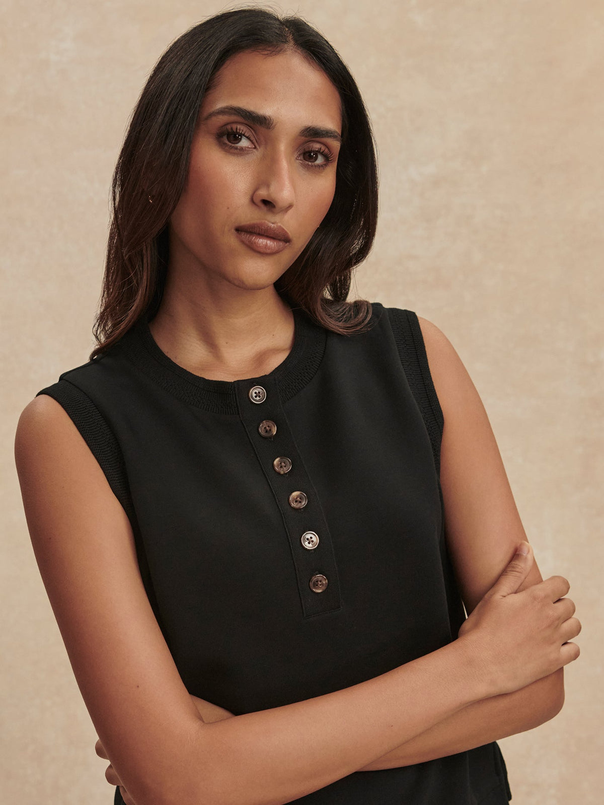 Marla Button Placket Tank | Varley Latest