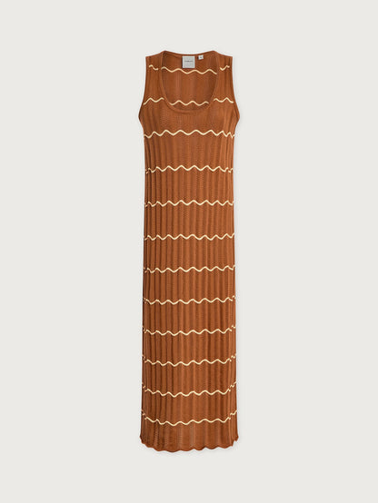 Yuna Scallop Knit Dress | Varley Quality