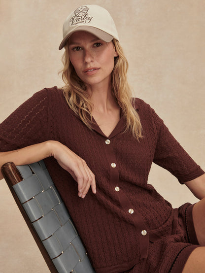 Madelene Knit Shirt | Varley Trusted