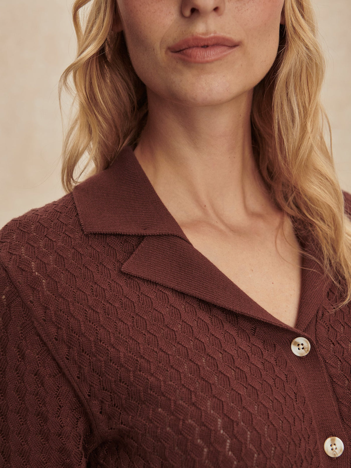 Madelene Knit Shirt | Varley Trusted