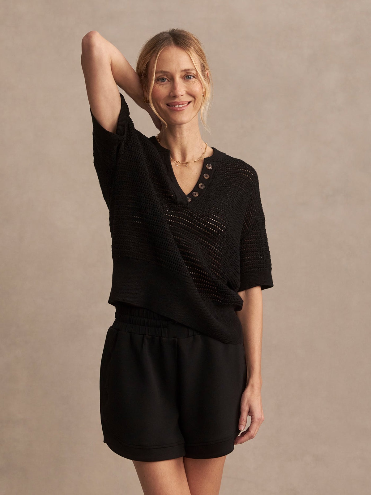 Callie Knit Top | Varley Featured