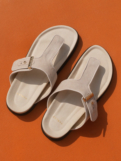 Aisne Toe Post Sandals Suede | Varley Customer Favorite