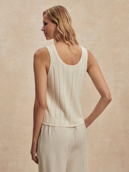 Ayaka Wide Rib Tank Top | Varley Premium