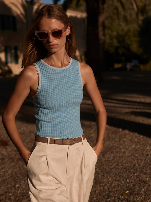 Hanson Rib Knit Tank Top | Varley Customer Favorite