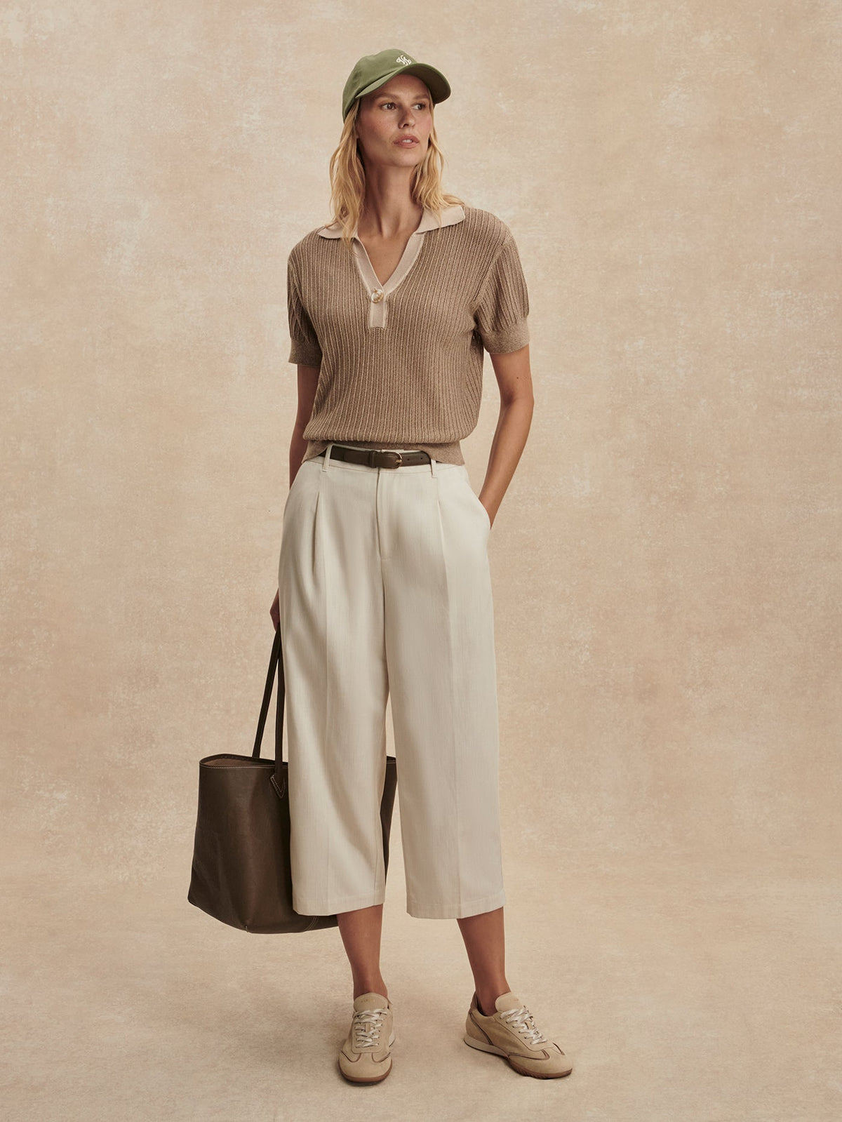 Perrine Knit Polo Shirt | Varley New