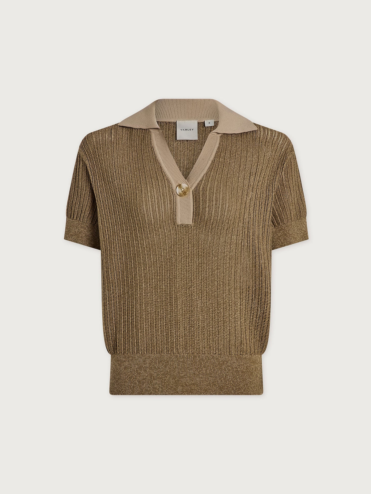 Perrine Knit Polo Shirt | Varley New