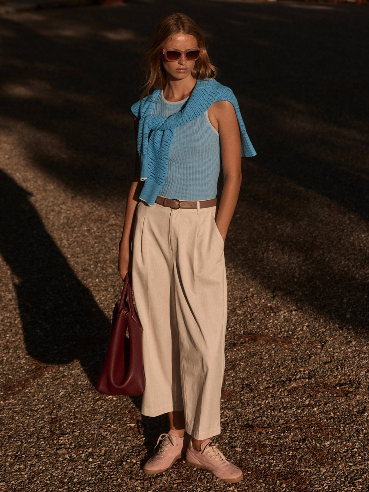 Ellison Crop Wide Leg 24 | Varley Featured