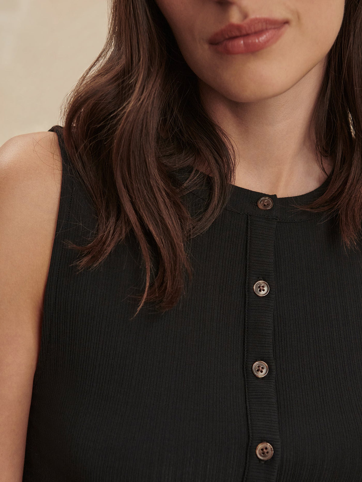 Latia Button Through Tank Top | Varley Latest