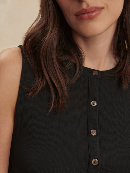 Latia Button Through Tank Top | Varley Latest