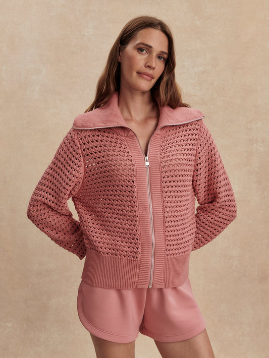 Eloise Zip-Through Knit | VARLEY US | Varley Customer Favorite