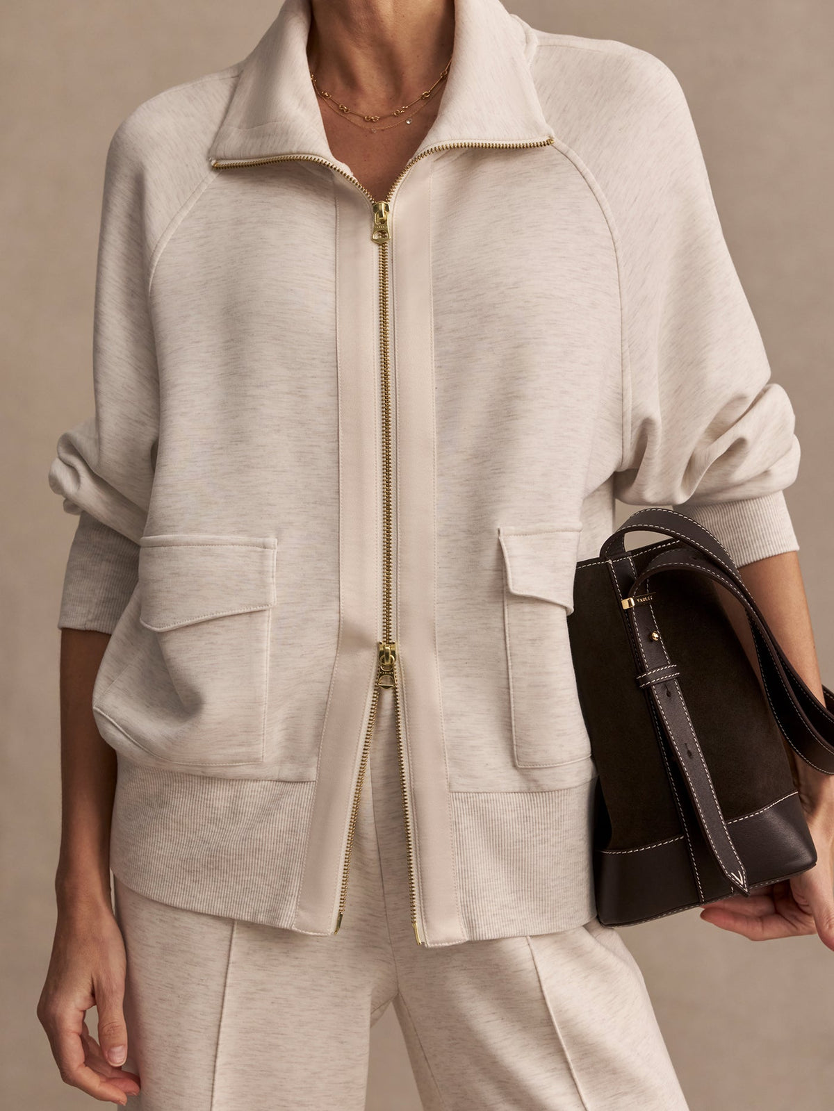 Roxbury Zip-Through Sweat | Varley Us | Varley Top Pick