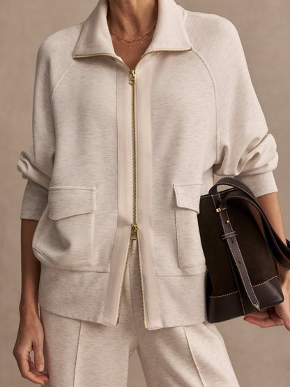 Roxbury Zip-Through Sweat | Varley Us | Varley Top Pick