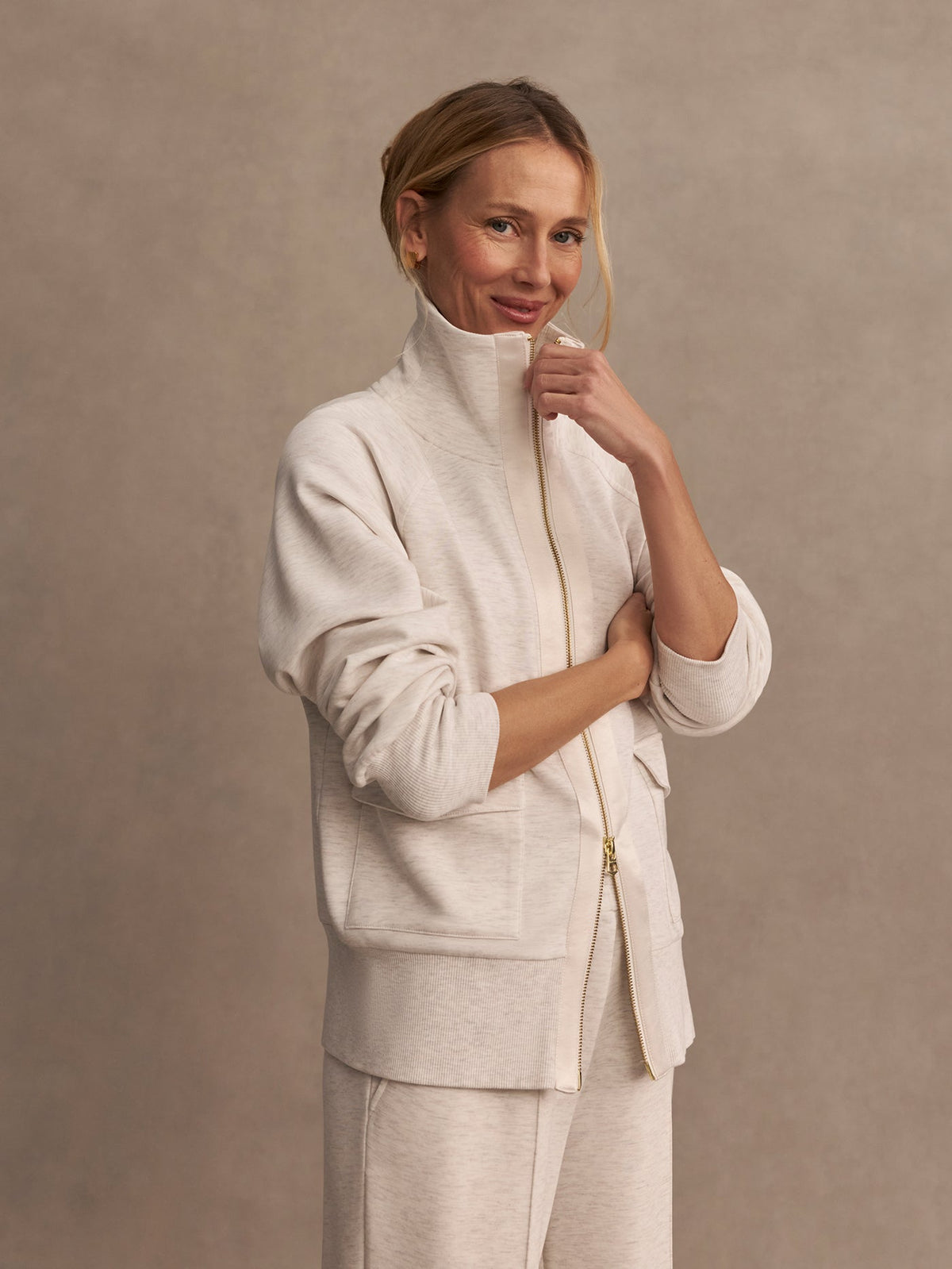 Roxbury Zip-Through Sweat | Varley Us | Varley Top Pick
