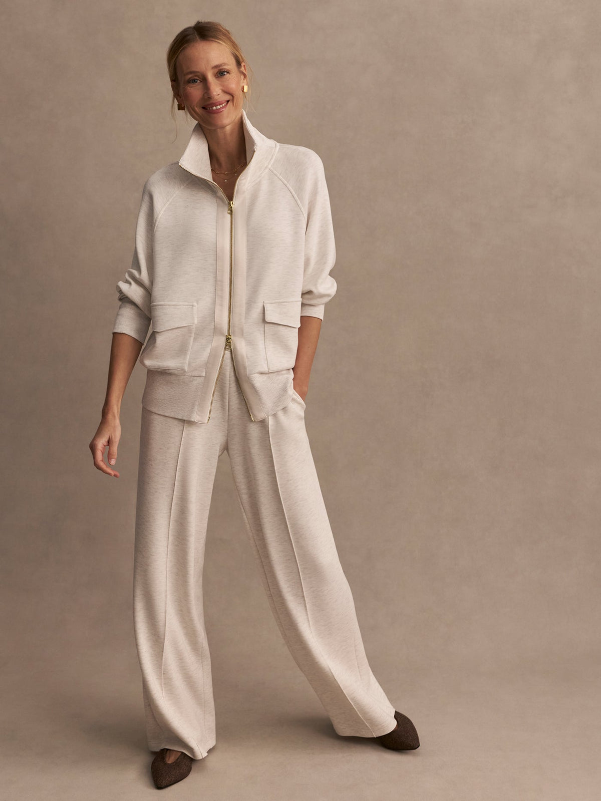 Roxbury Zip-Through Sweat | Varley Us | Varley Top Pick