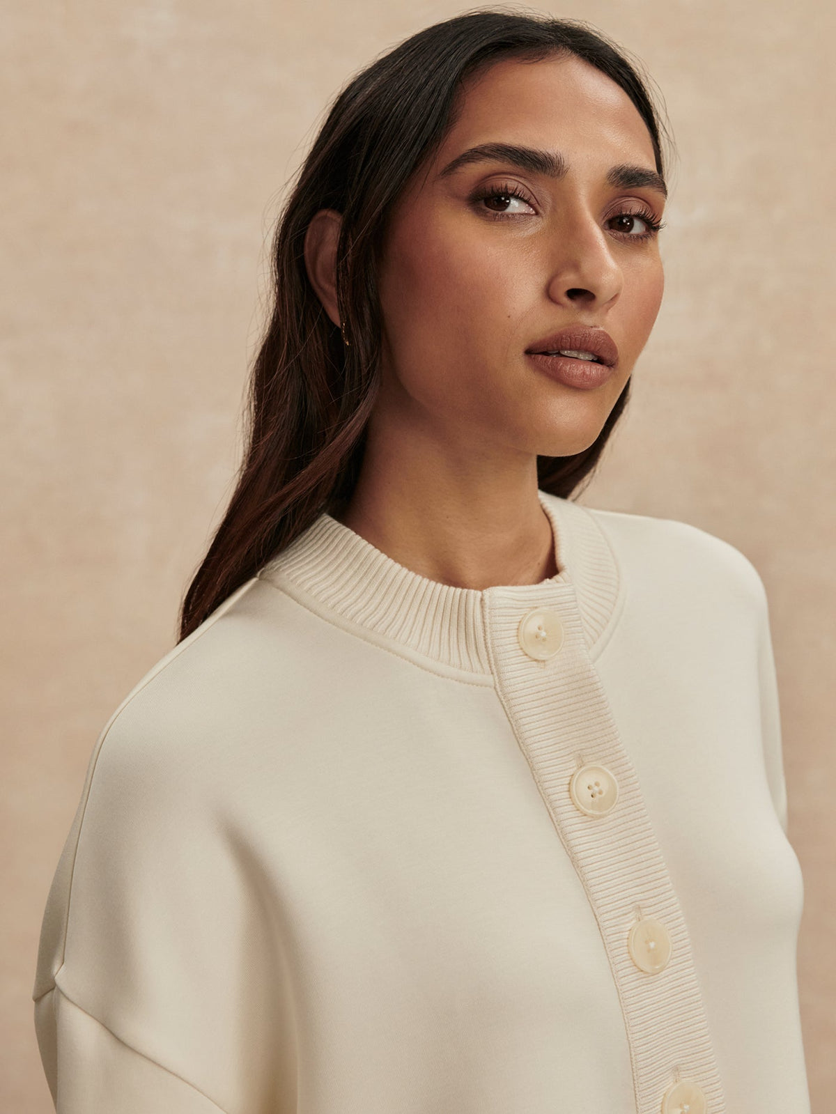 Reena Button Front Sweat | Varley Top Pick