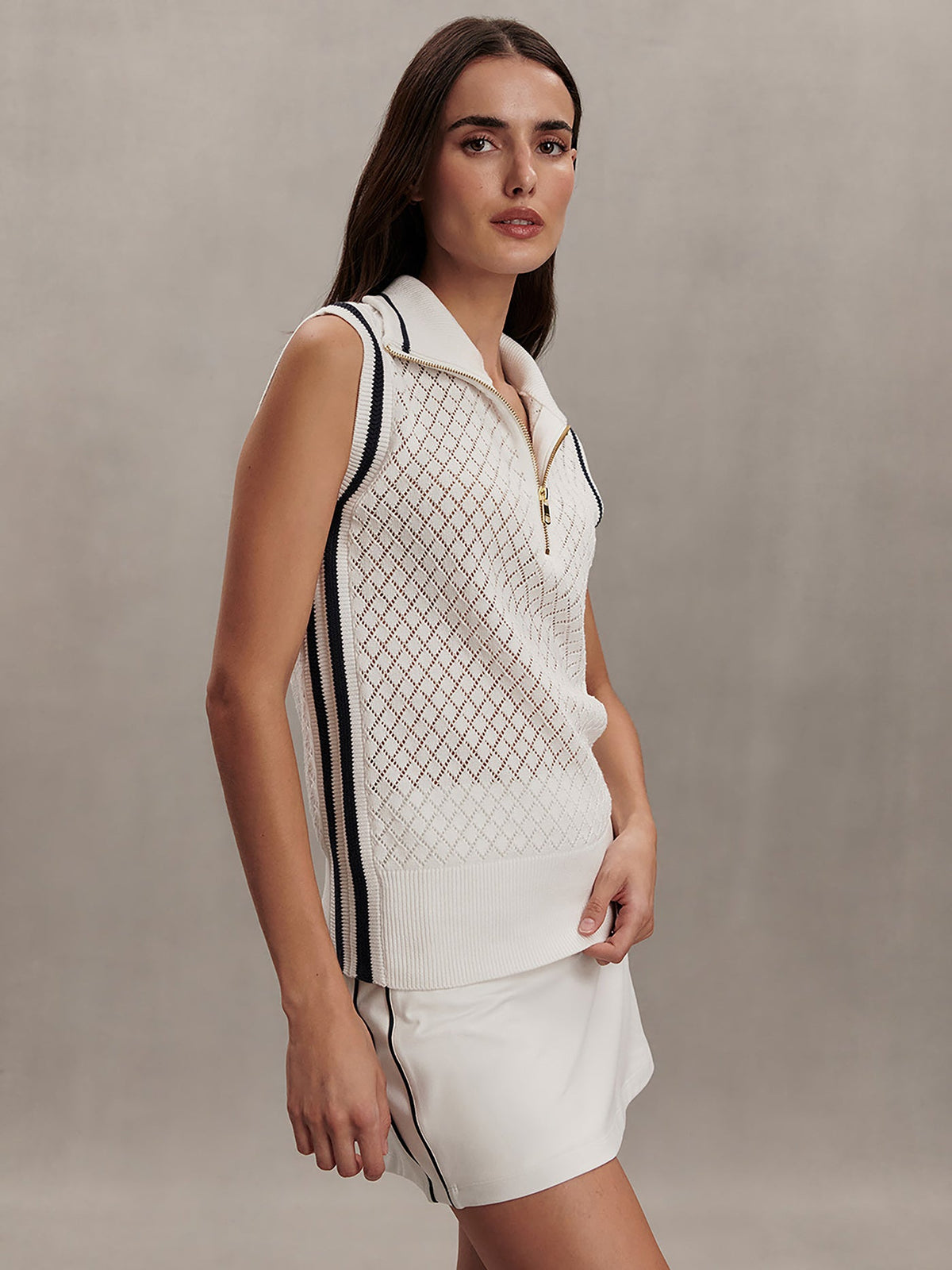 Stefan Half Zip Vest | Varley Trusted