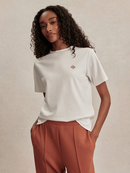 Stevie Branded Tee | Varley Featured