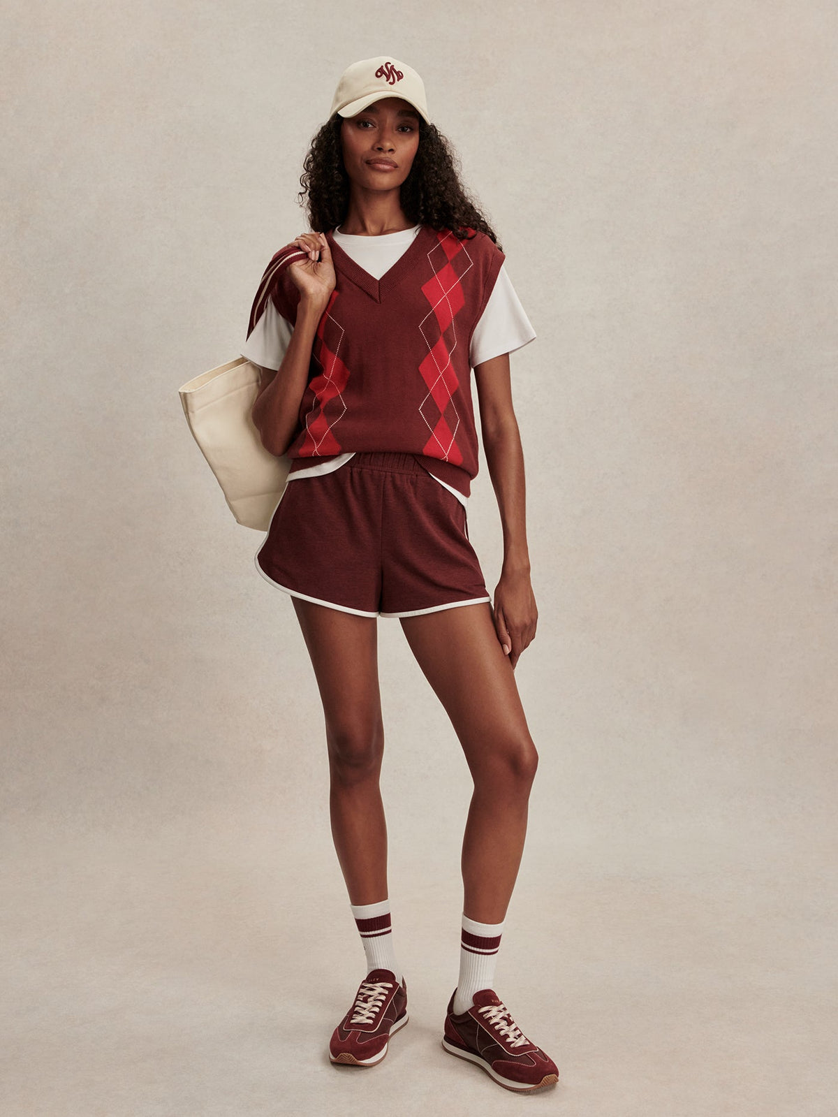 Ruben Argle Knit Vest | Varley Latest