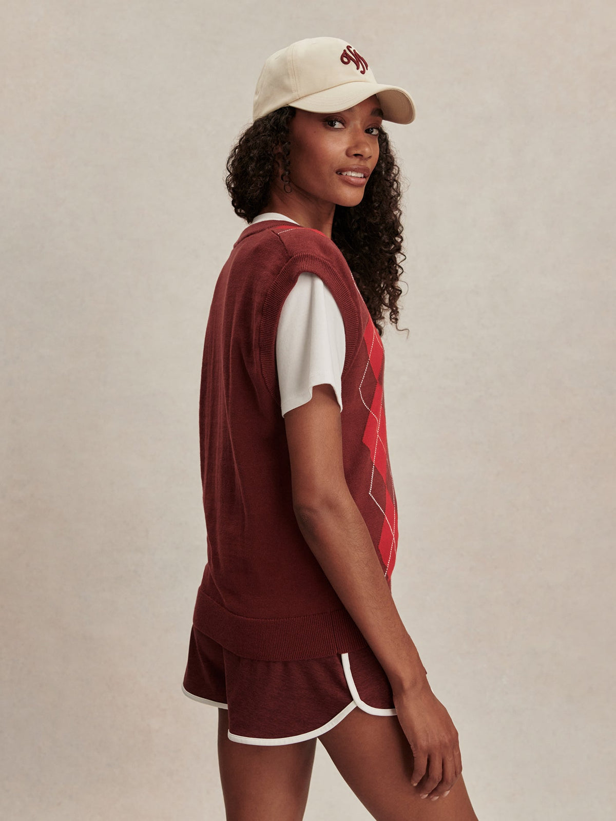 Ruben Argle Knit Vest | Varley Latest