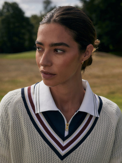 Maurice V-Neck Knit Sweater | Varley Trusted