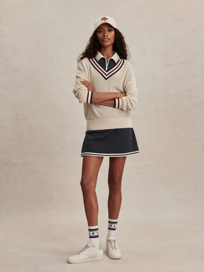 Maurice V-Neck Knit Sweater | Varley Trusted