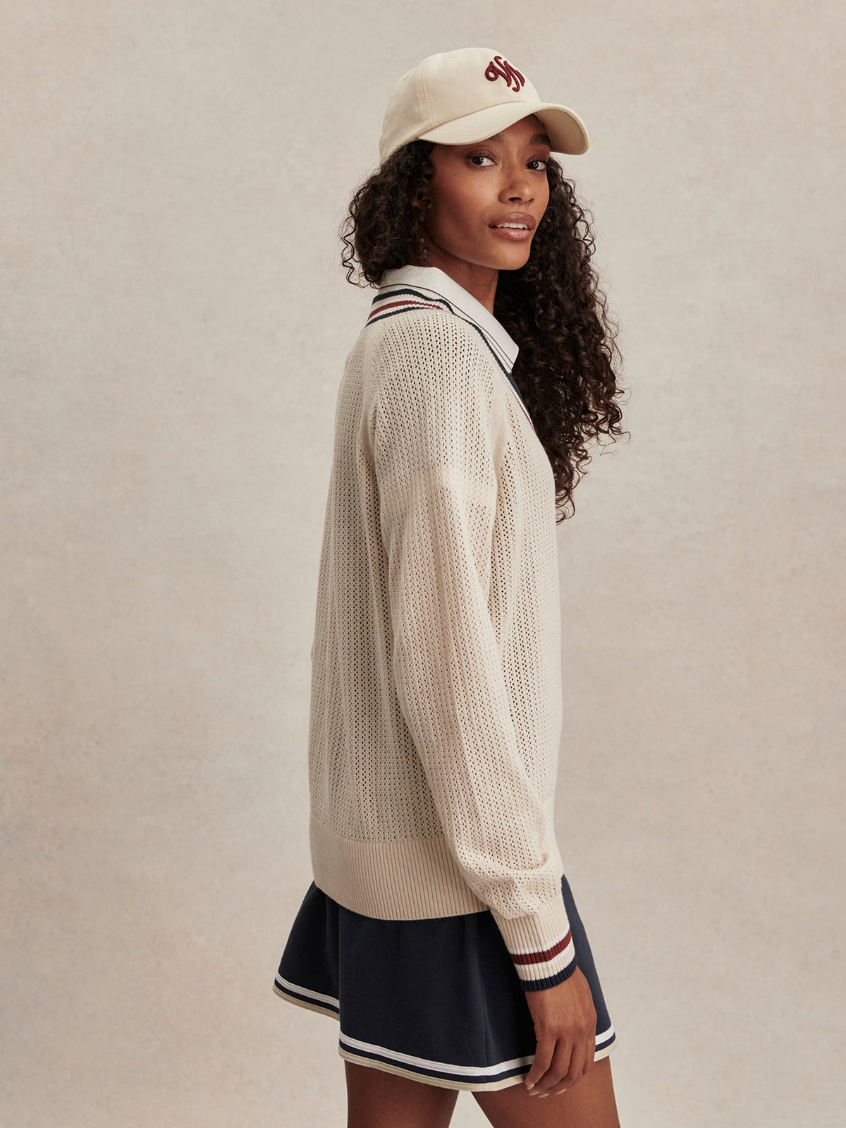 Maurice V-Neck Knit Sweater | Varley Trusted