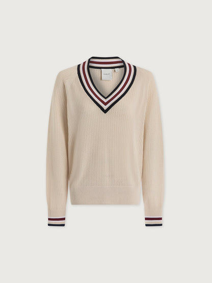 Maurice V-Neck Knit Sweater | Varley Trusted