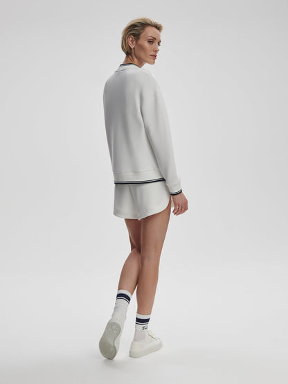 Iona V Neck Sweat | Varley Trusted