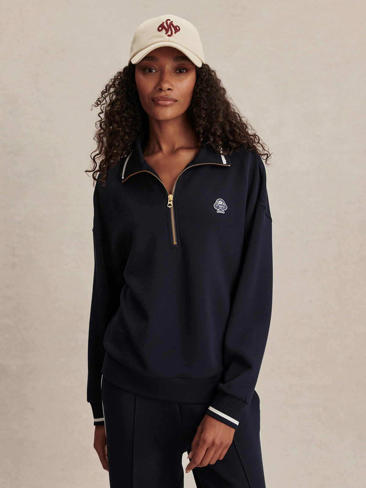 Bertie Half Zip Sweat | Varley Featured