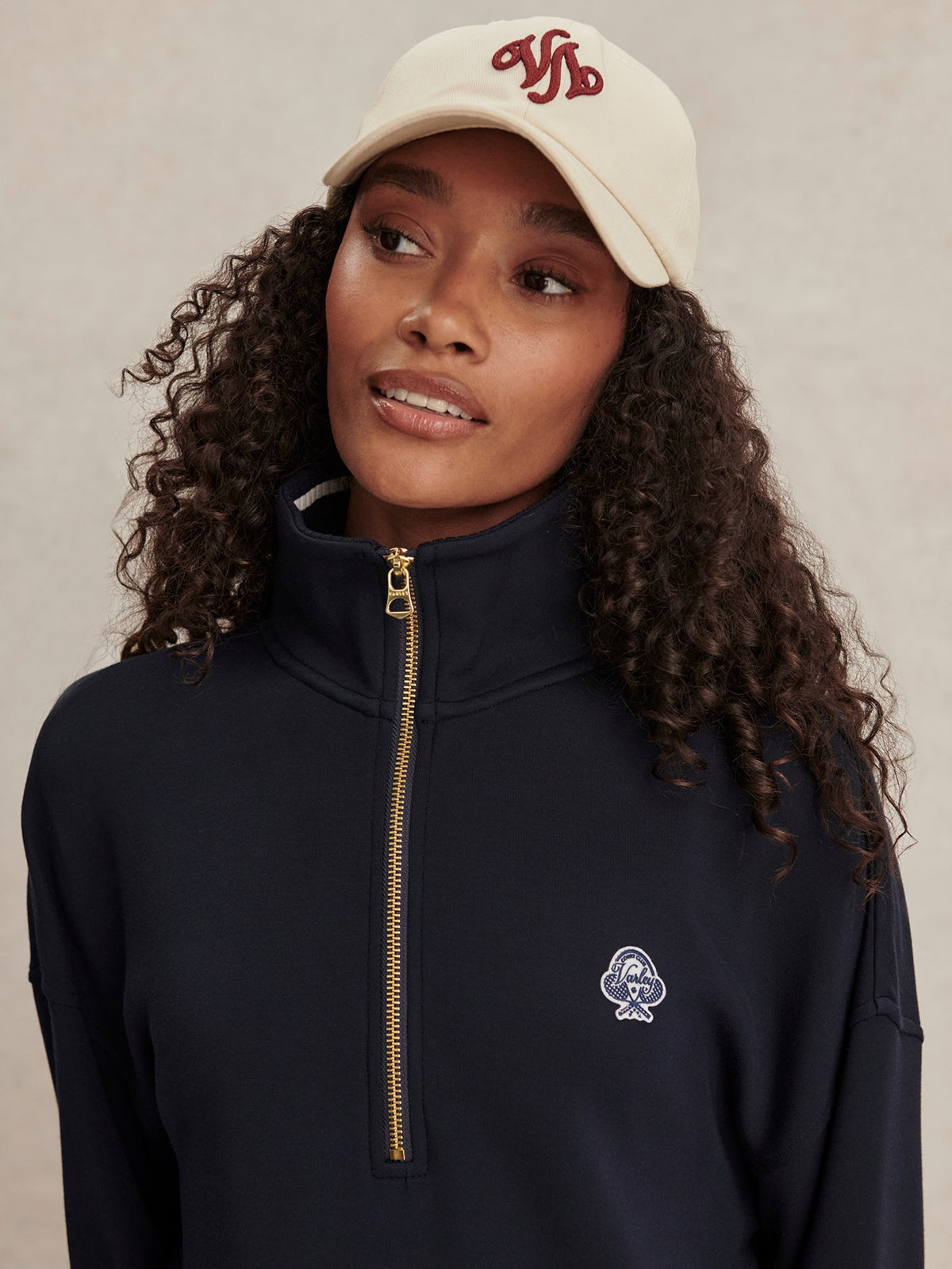 Bertie Half Zip Sweat | Varley Featured