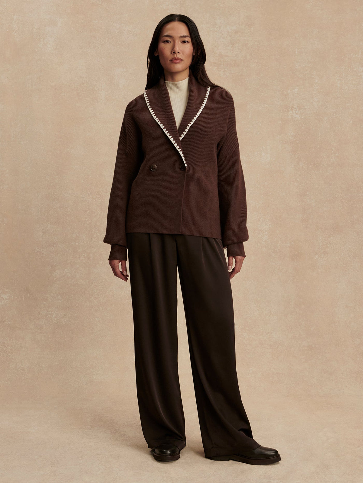 Totley Shawl Collar Knit | Varley Customer Favorite