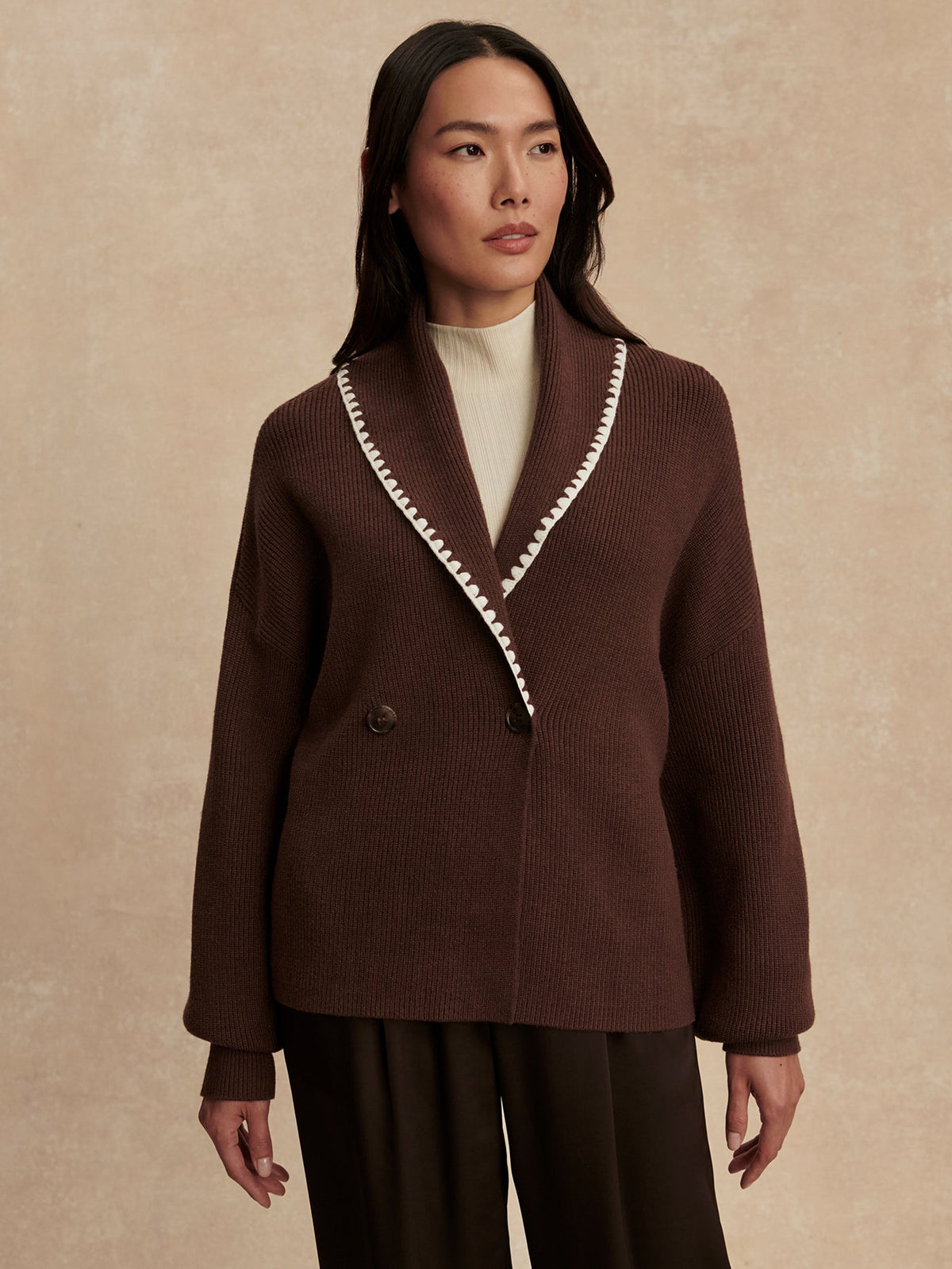 Totley Shawl Collar Knit | Varley Customer Favorite