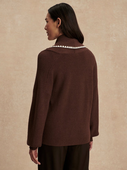 Totley Shawl Collar Knit | Varley Customer Favorite