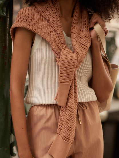 Aldcroft Stitch Knit Tank | Varley Top Pick