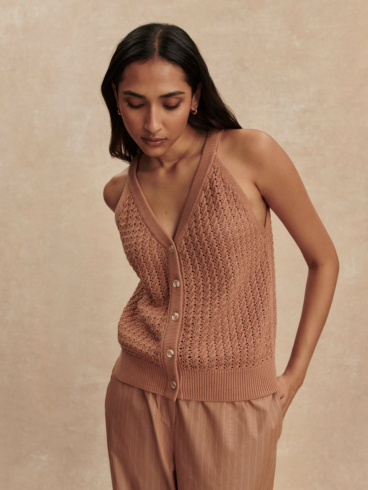 Alessia Knit Tank | Varley Latest