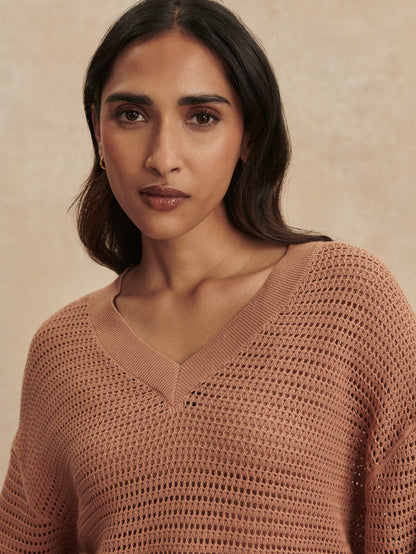Gaia V Neck Sweater | Varley Quality