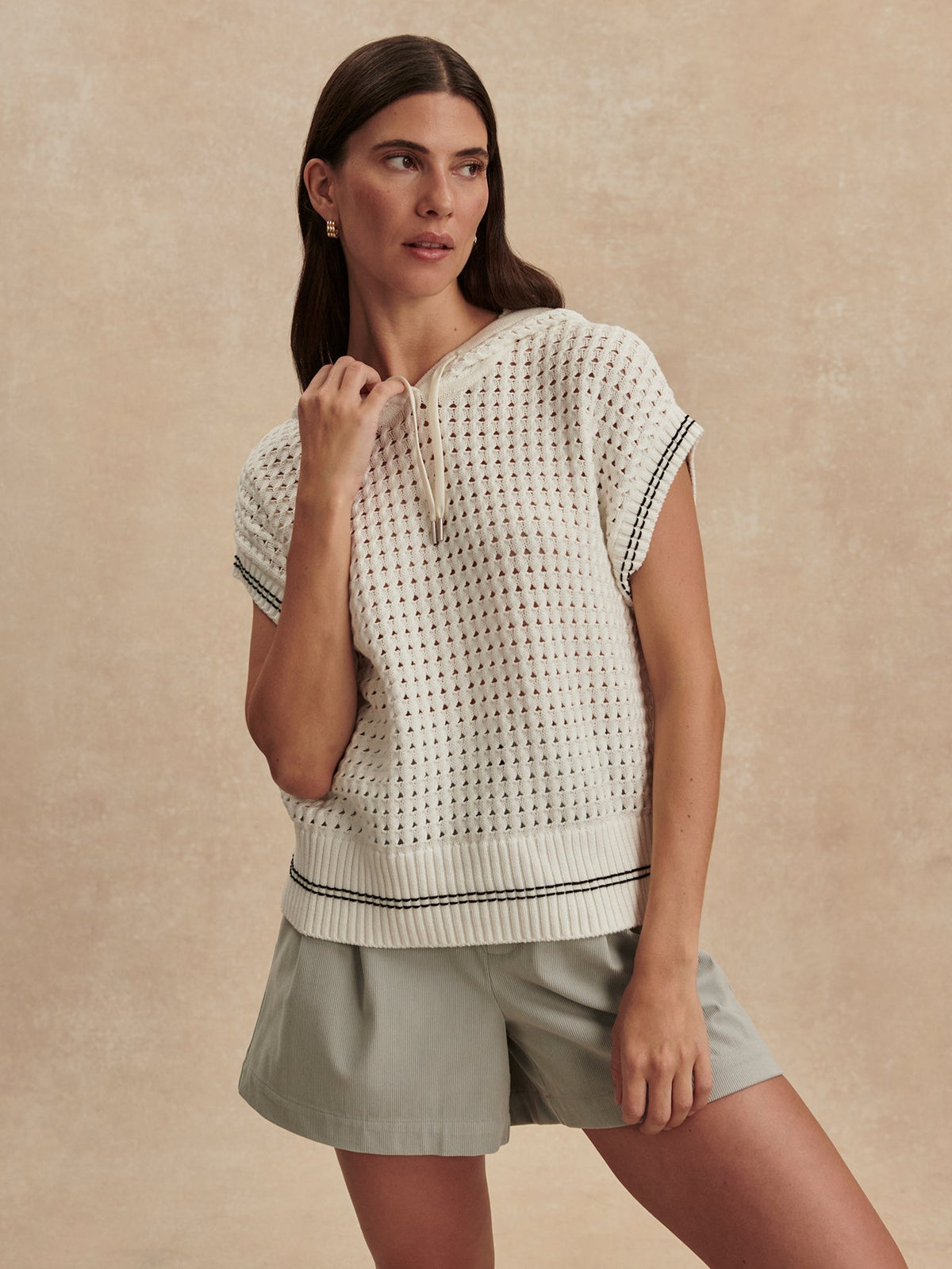 Vittoria Knit Hoodie | Varley Top Pick