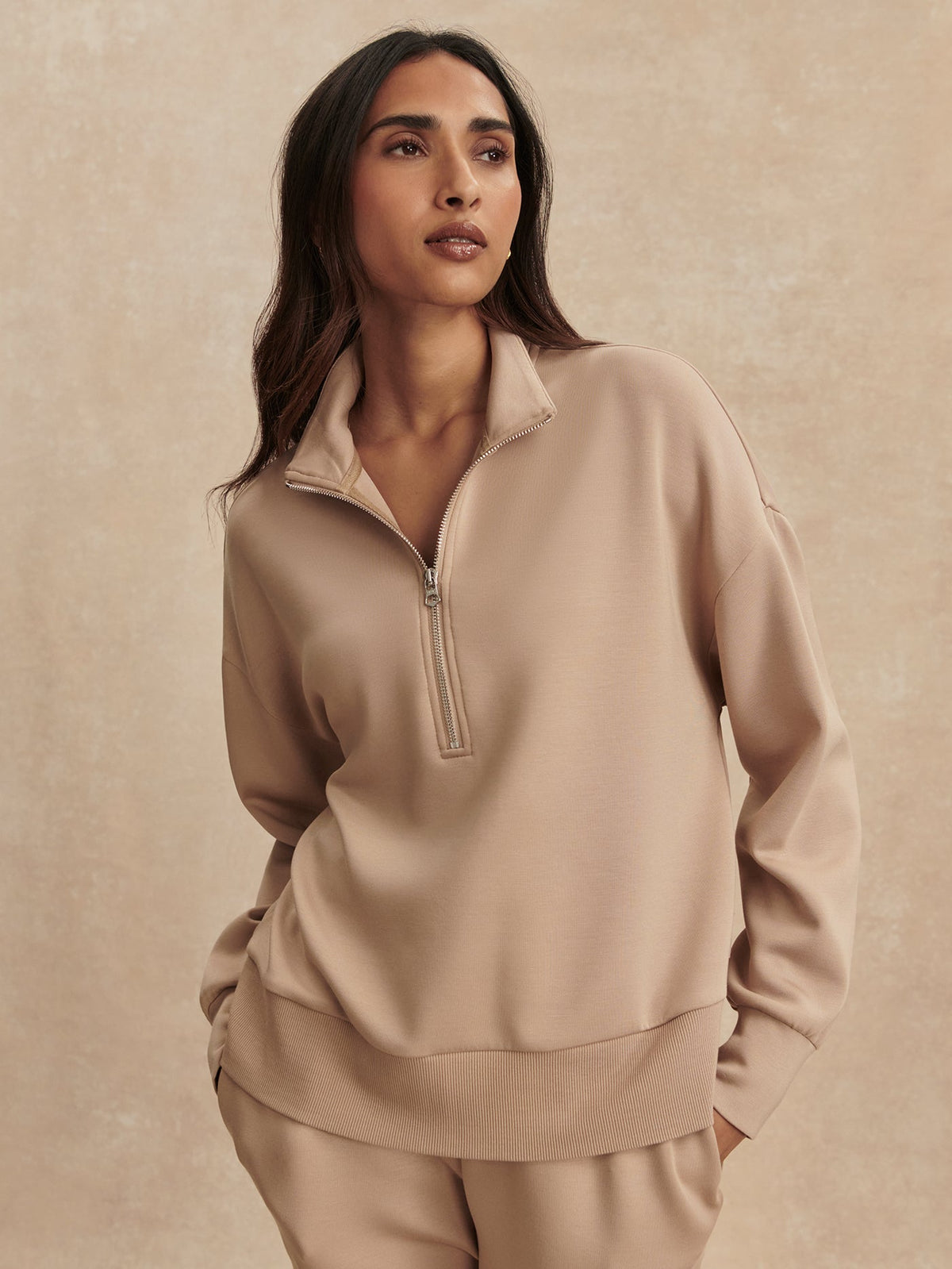 Mavis Mock Neck Sweat | Varley New