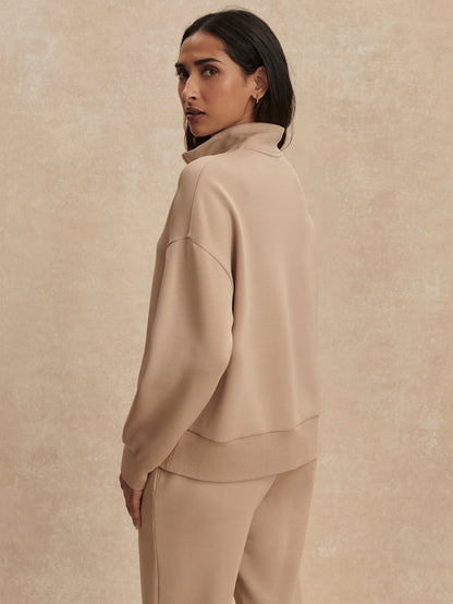Mavis Mock Neck Sweat | Varley New