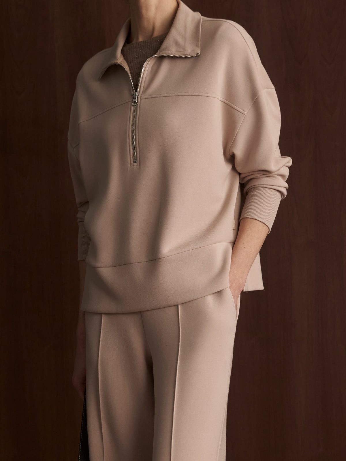 Kayleigh Half Zip Sweat | Varley Latest