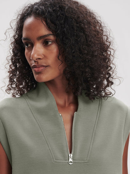 Loretta Half-Zip Sleeveless Sweat | VARLEY US | Varley Quality