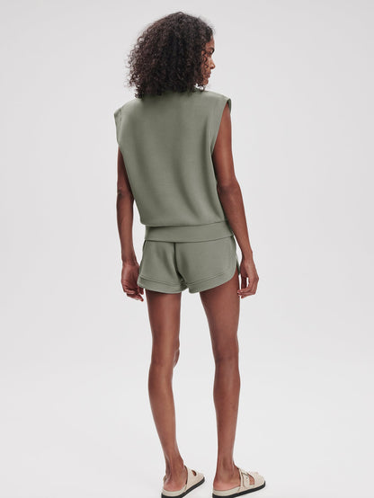 Loretta Half-Zip Sleeveless Sweat | VARLEY US | Varley Quality