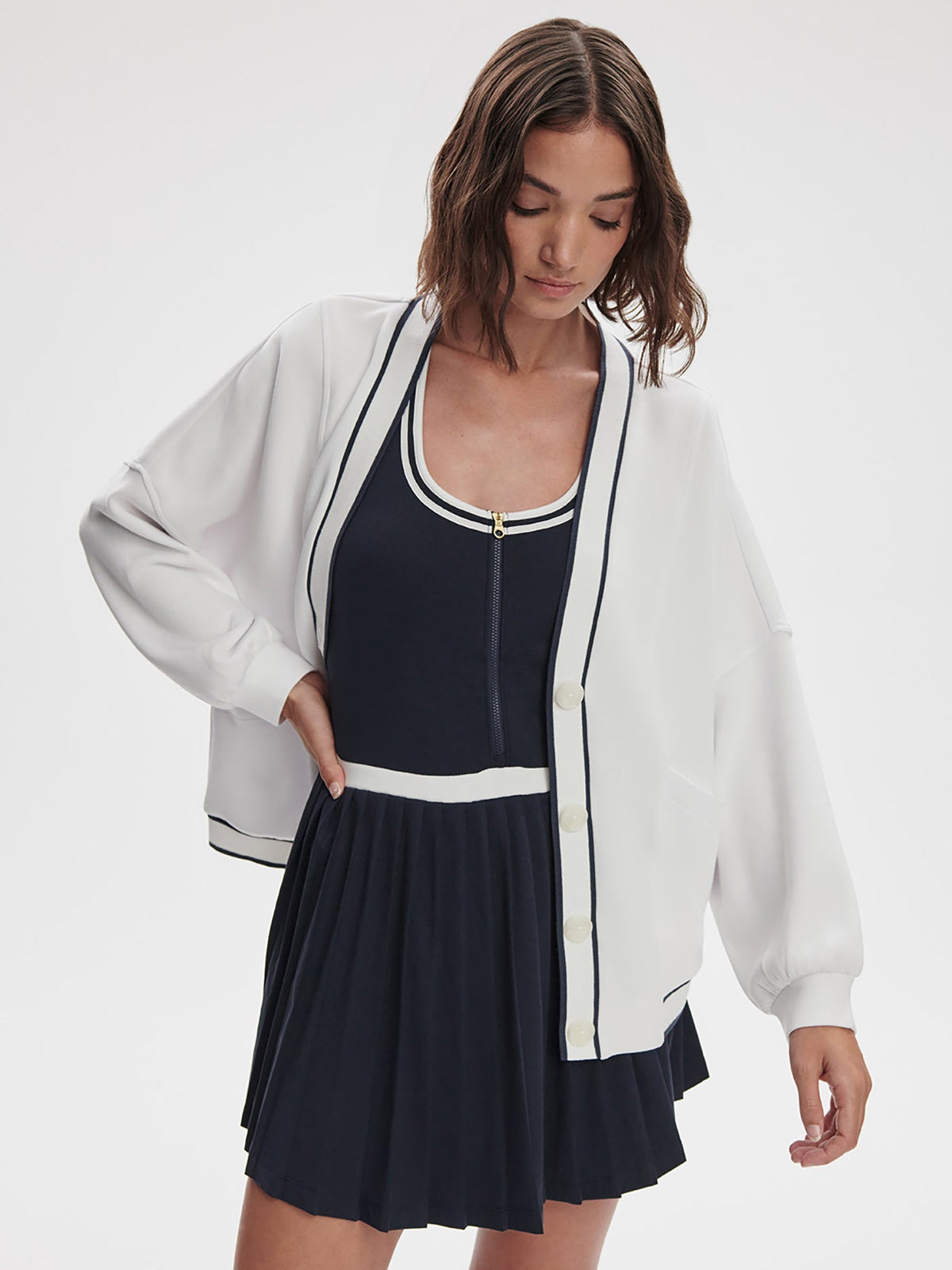 Decker Off-Court Cardigan | VARLEY US | Varley Customer Favorite
