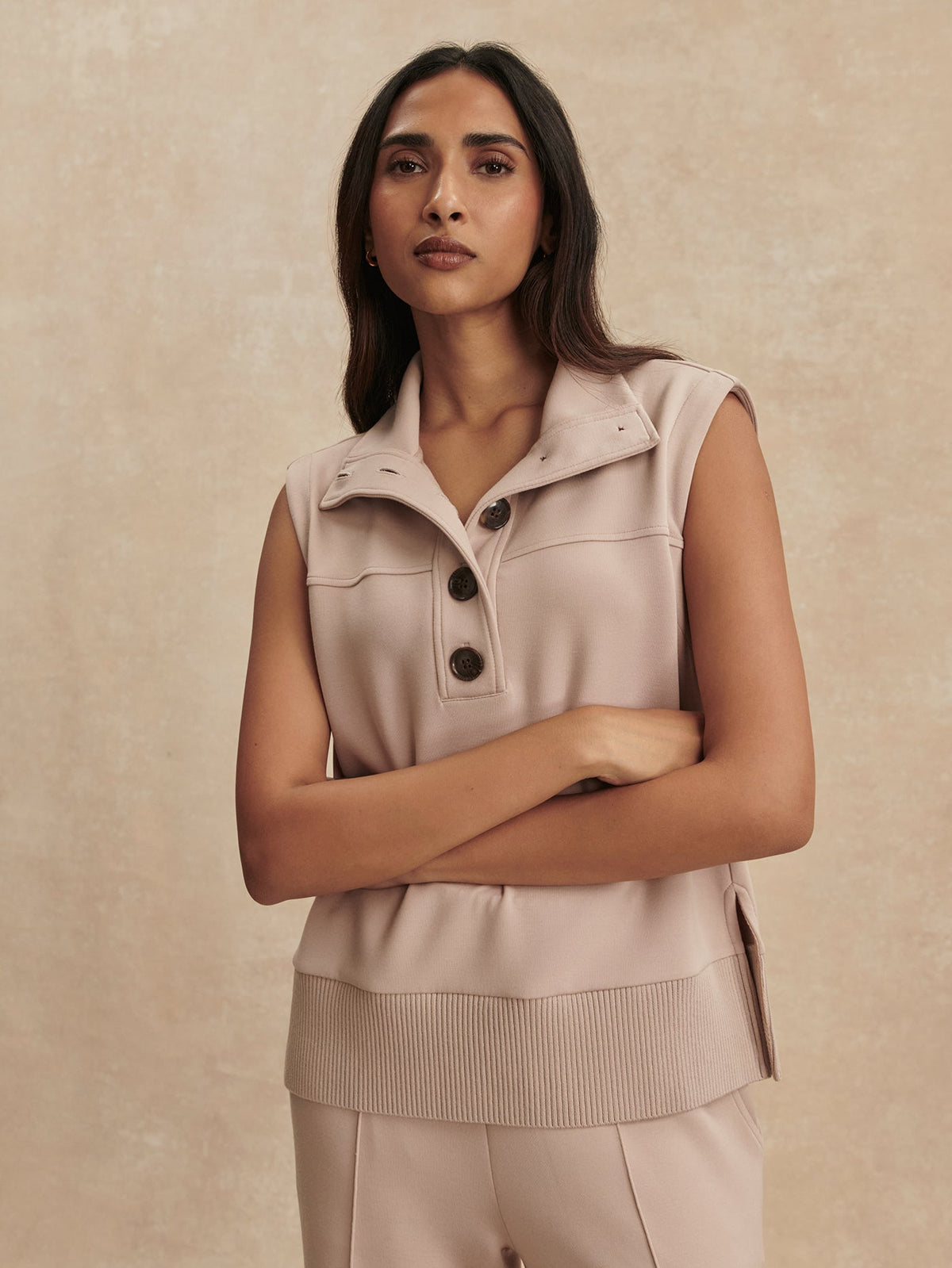 Conall Button Tank | Varley Smart Buy
