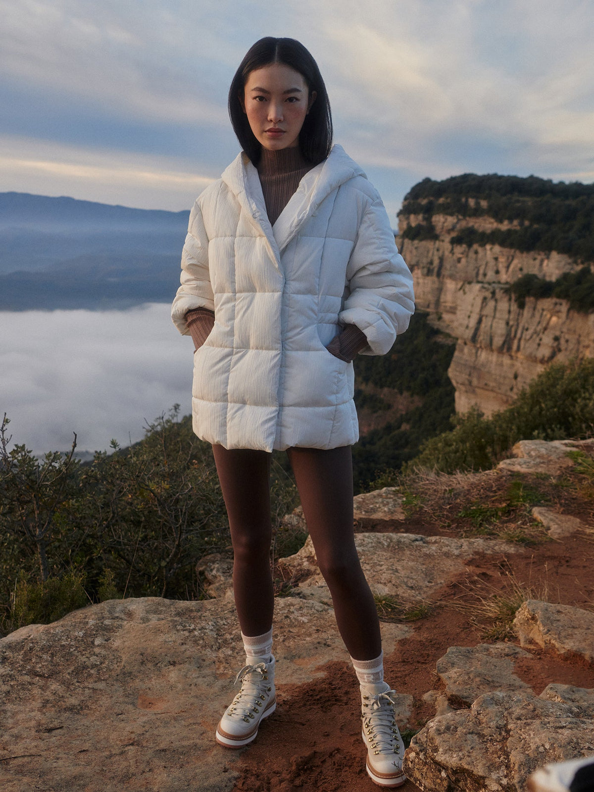 Kaia Quilted Coat | Varley New