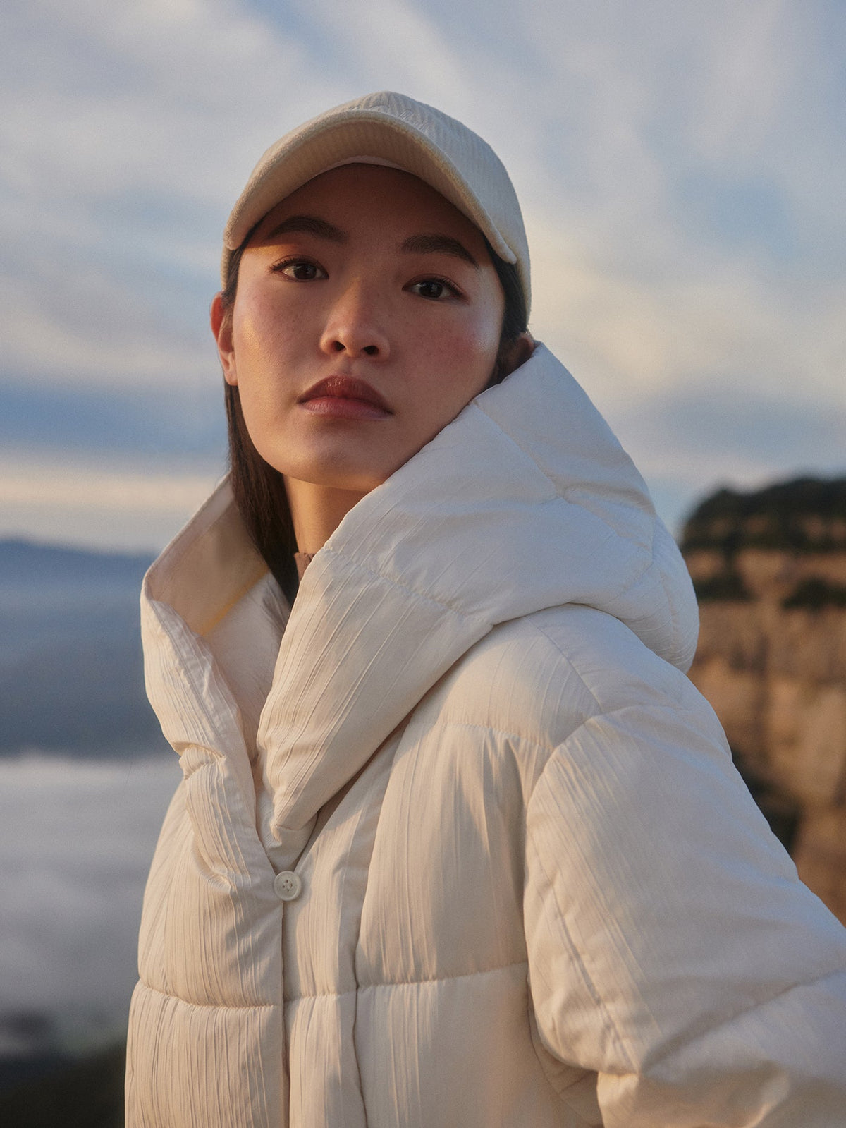 Kaia Quilted Coat | Varley New