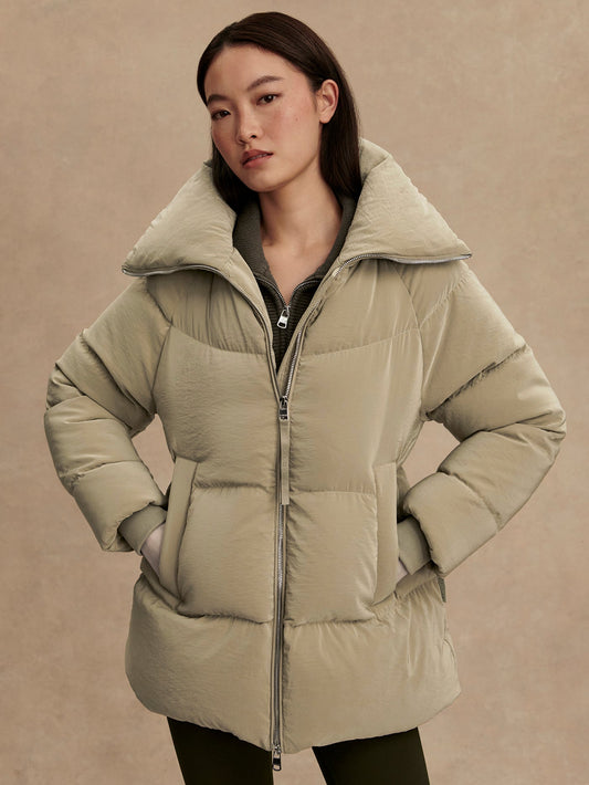 Valencia Down Puffer Coat | Varley Latest