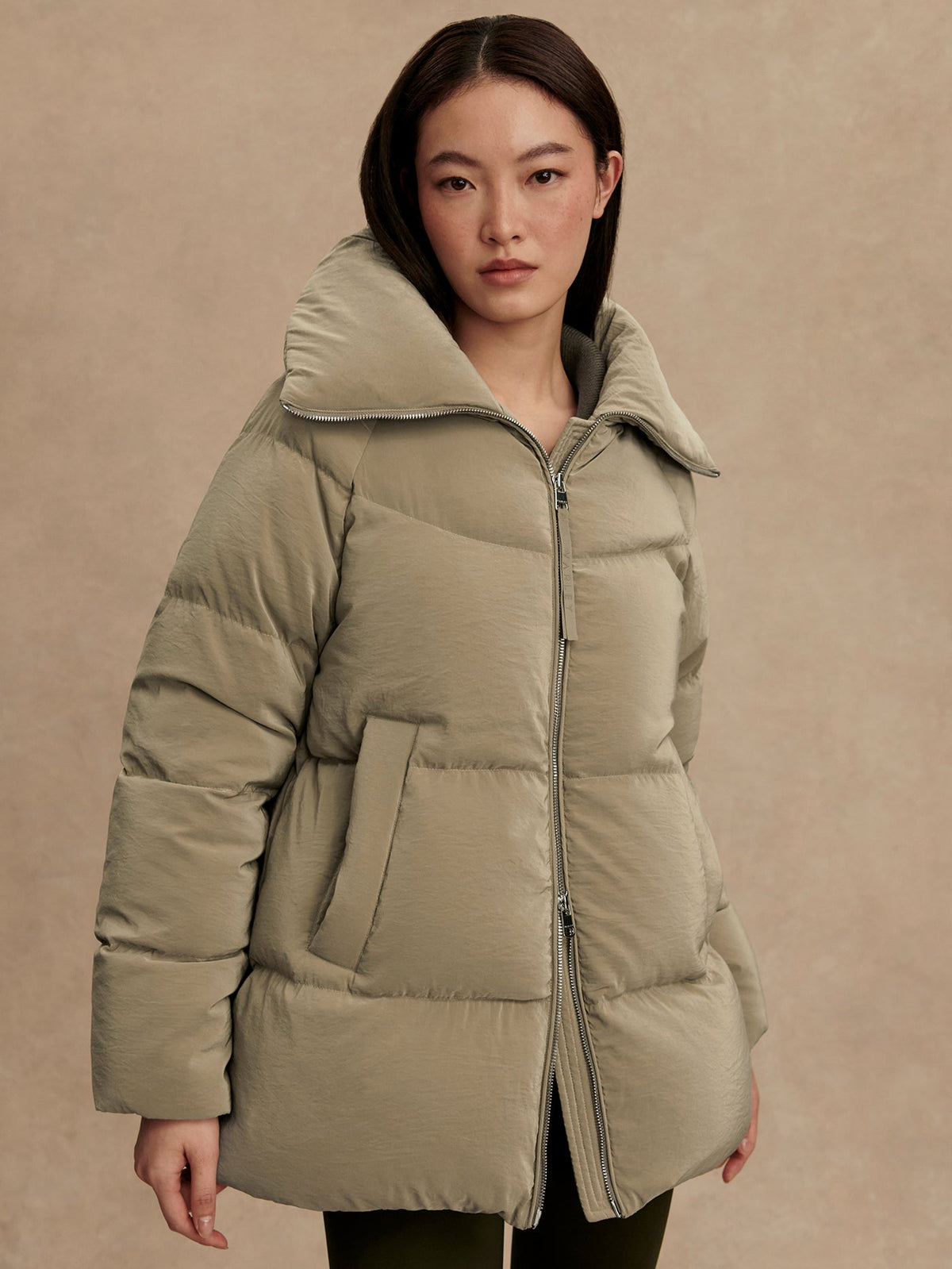 Valencia Down Puffer Coat | Varley Latest